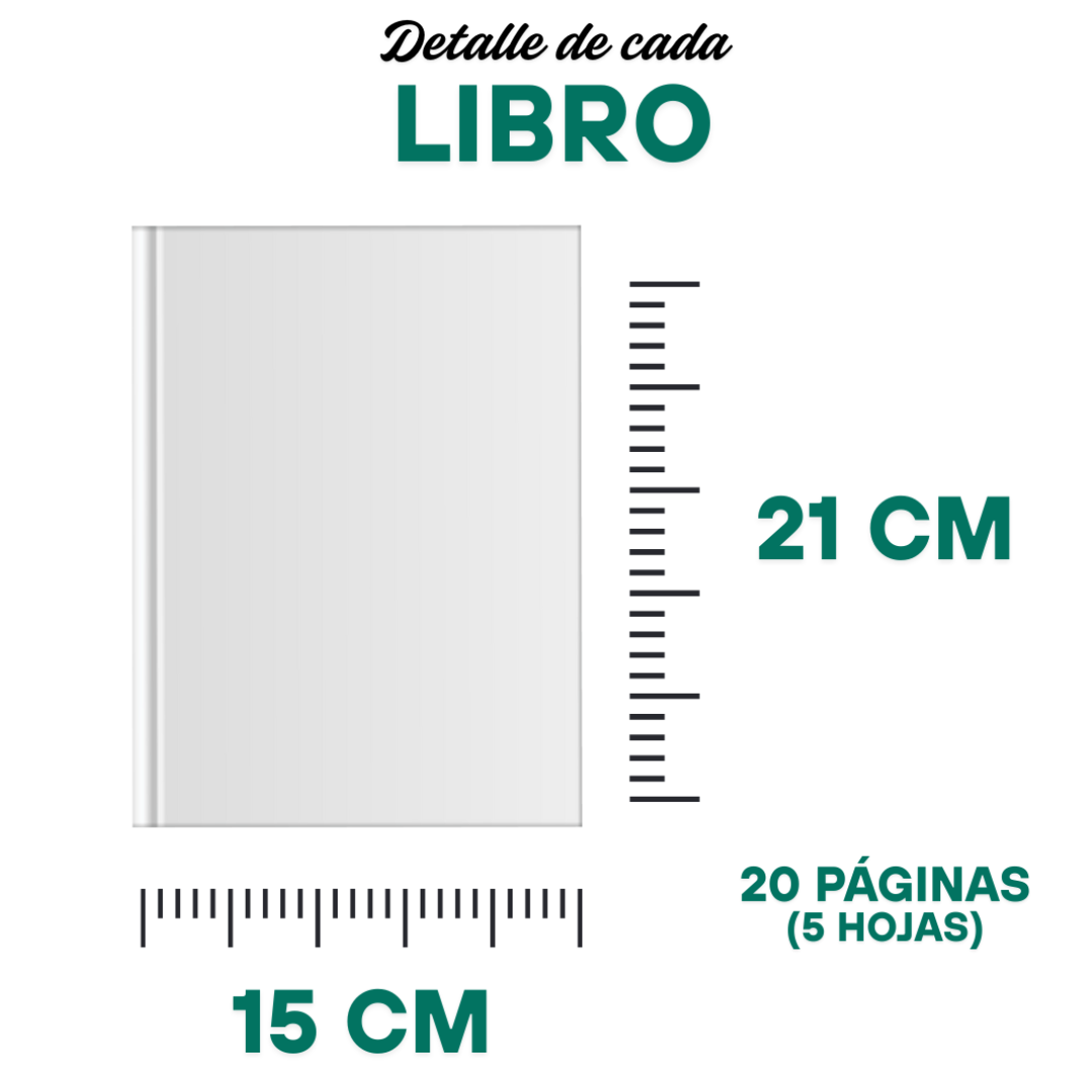 Pack libros Unicornio para colorear