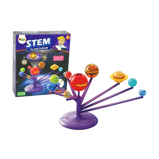 Sistema Solar 3d Giratorio Con Proyector Marca Stem