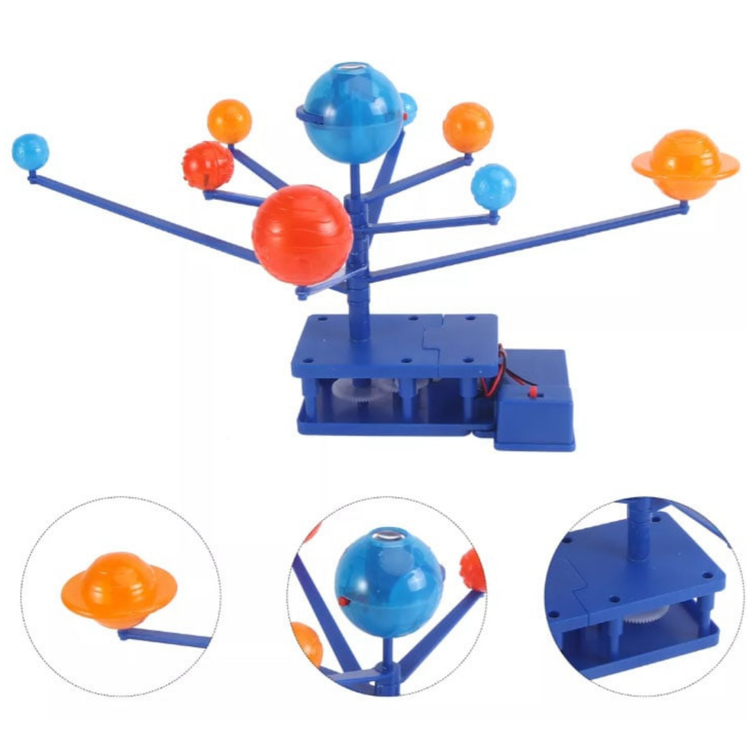 Sistema Solar 3d Giratorio Con Proyector Marca Stem 360°