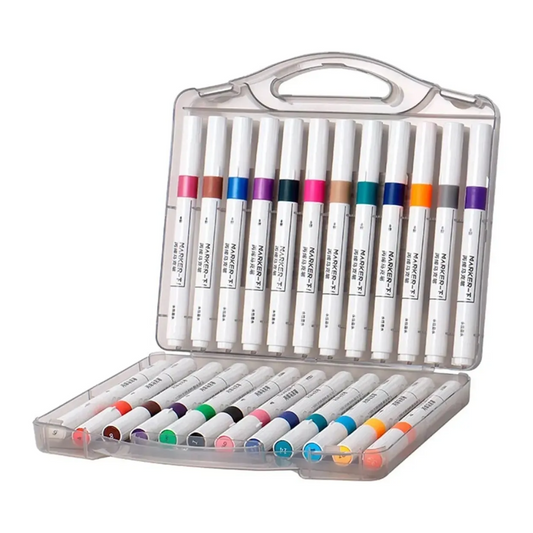 24 lápices acrílicos