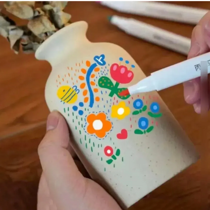 12 lápices acrílicos