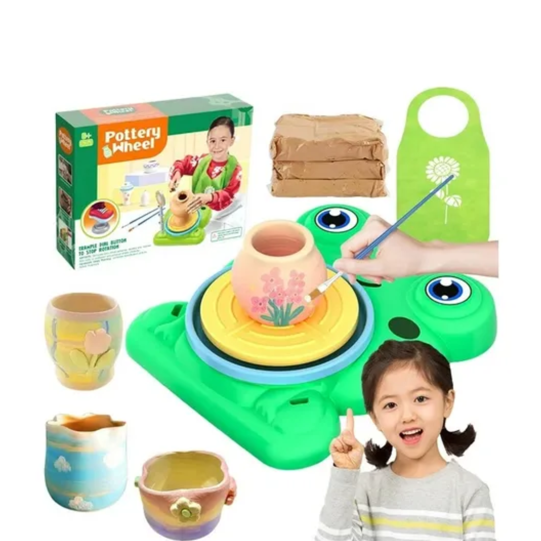Juego Rueda De Cerámica Para Niños Principiantes
