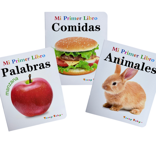 Set De 10 Libros De Aprendizaje (símil Tarjetas Aprendizaje)