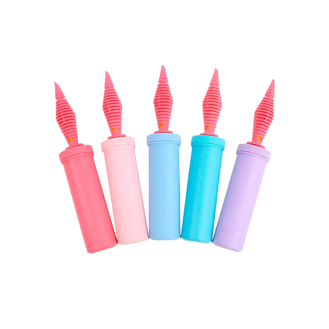 Bombín Manual Inflador Para Globos Metálicos O Látex Largos