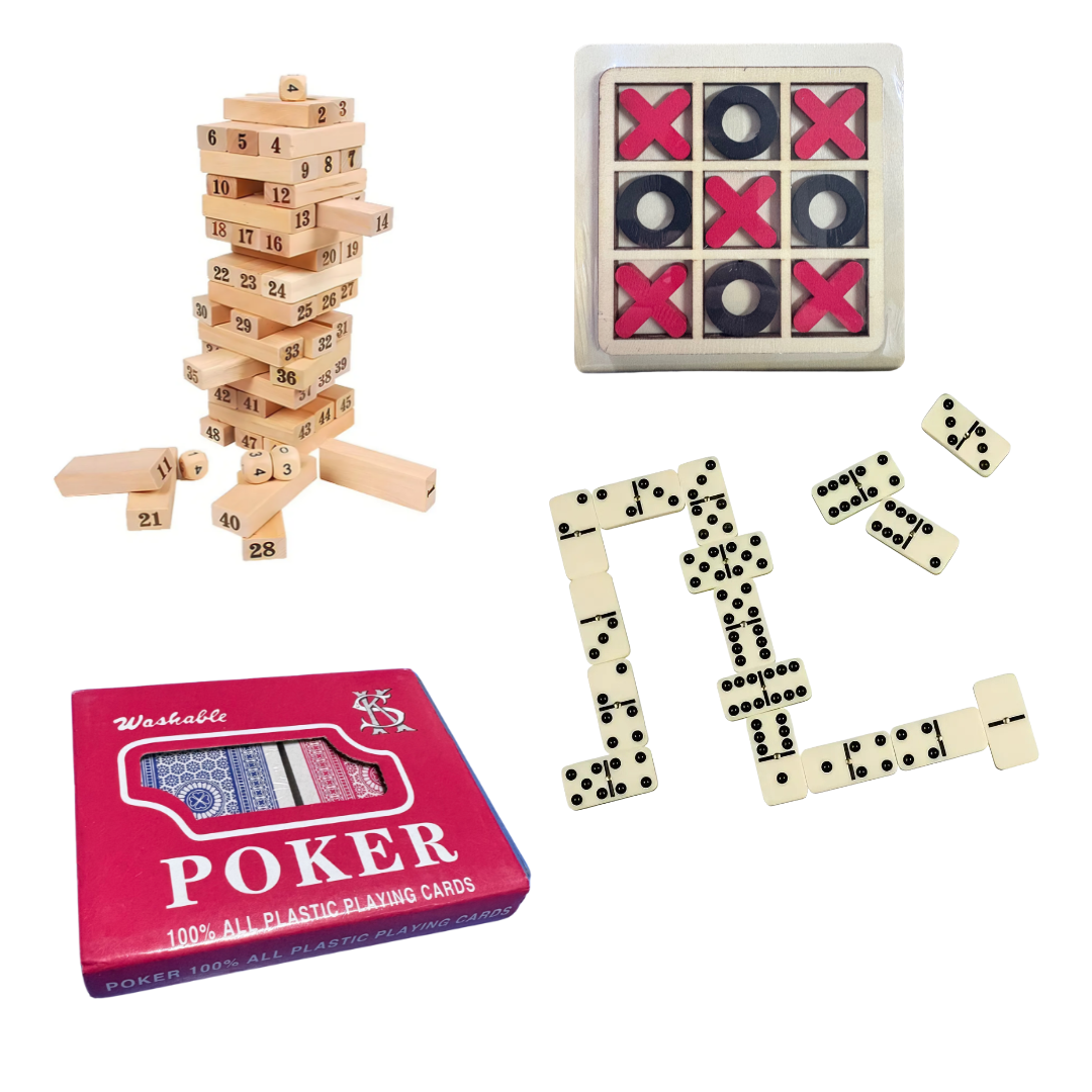 Pack 4 juegos de mesa