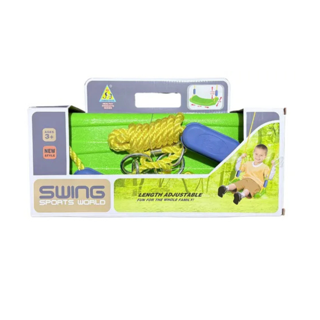 Columpio Ajustable Portátil Para Niños Asiento Giratorio
