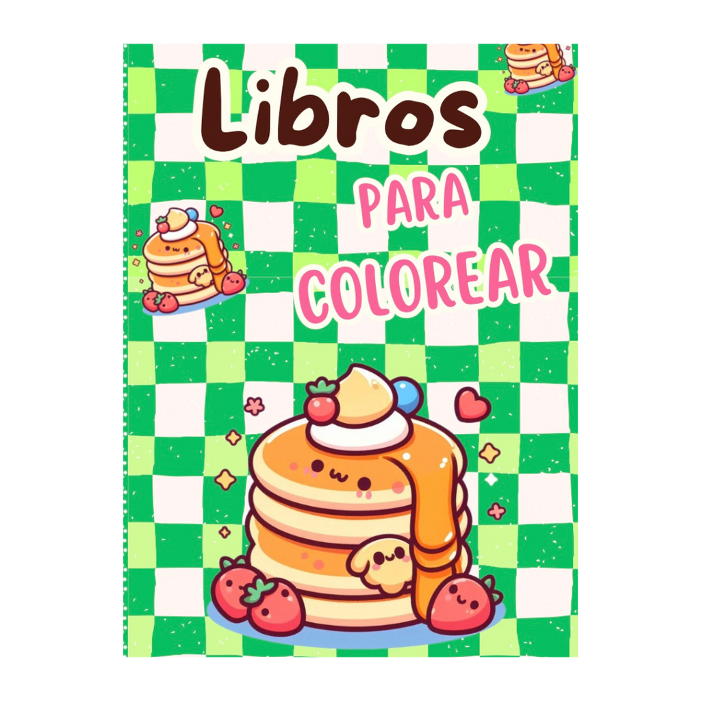 Pack libros Kawaii para colorear